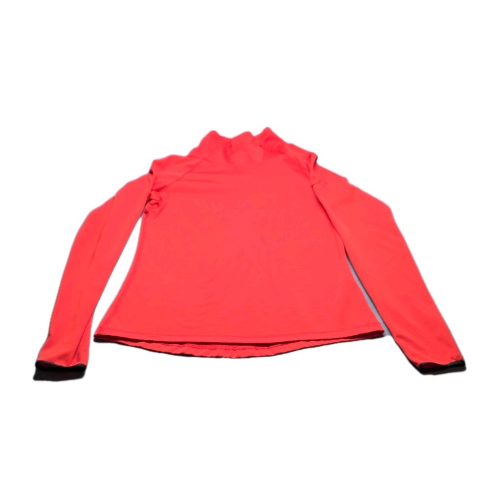 Nike Pro Dri-Fit Men's Red Mock Neck Long Sleeve Athletic Training Shirt Size L